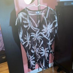Palm Tree Bathing Suit Cover Up